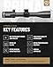 Riton Optics Series 3 Primal 4-16x44 Riflescope Second Focal Plane HD Glass Capped Turrets with Integrated Removable Two Location Three Available Height Throw Levers