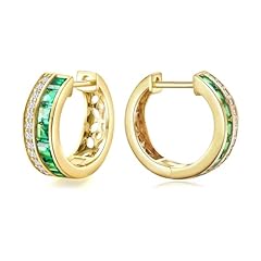 07-Created Emerald & CZ -15mm