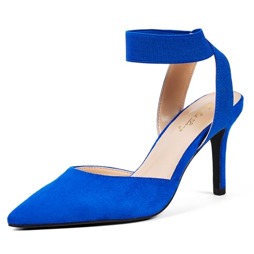 Zhabtuc Elegante 8 cm Stiletto-Pumps mit elastischem...