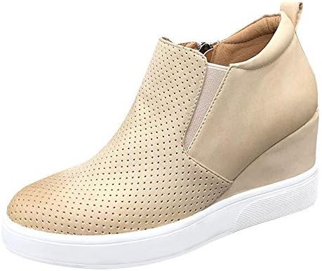 khaki platform sneakers