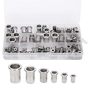 Cerlyiont 93 Stcs Nietmutter Sortiment-Kit