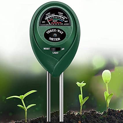 QBM Soil Test Kit, 3-in-1 Soil Tester pH Moisture Meter Plant Water Light Tester Testing Kits for Garden Plants-image-42