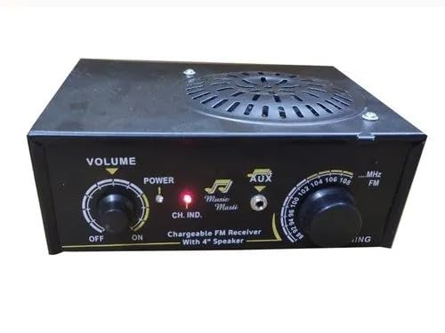 Image of AC /DC FM Radio Multimedia Speaker with Bluetooth, USB, SD Card, Aux FM Radio Perfect Kitchen and Home& Cars(FR012)