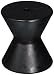 C.H. Yates Rubber 80-3143-4 4" Bow Roller 1/2" Shaft