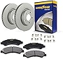 Front Brake Rotors & Ceramic Pads Kit for Toyota 86 Subaru BRZ & More Goodyear
