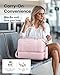 HOTOR Travel Duffel Bag - Weekender Bags for Women, Carry On Overnight Bag with Shoe Compartment, with Toiletry Bag for Travel Essentials and Travel Accessories, Pink, 13.4