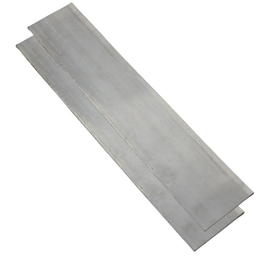 Anode en zinc pur for placage, 25 x 100 mm, tôles de zinc haute résistance, épaisseur 0,8 mm, 50 pièces