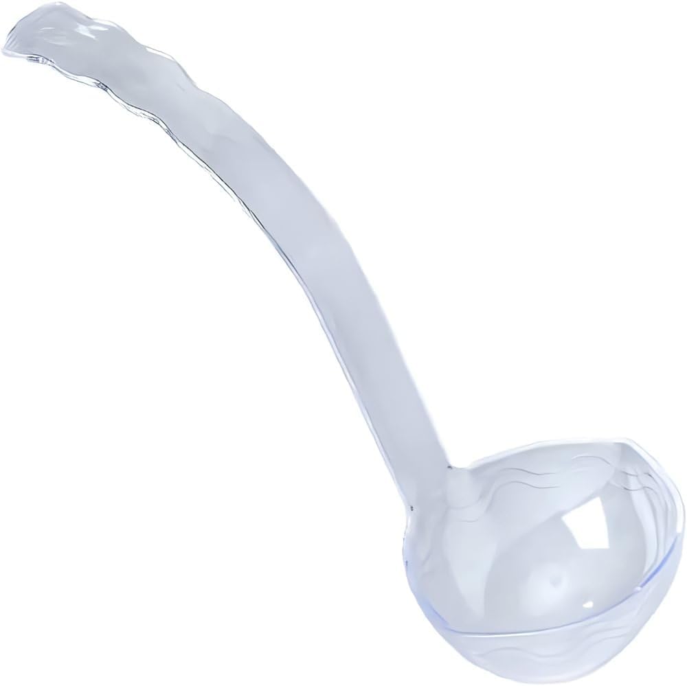 Party Dimensions Classic Premium Clear Plastic Punch Ladle - 5 oz (1 Pc.) - Heavy Weight, Durable & Essential Punch Bowl Accessory Events