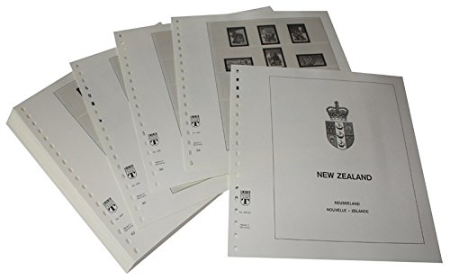 Nouvelle Zélande feuilles pré-imprimées 1981-1989 pour album de timbres