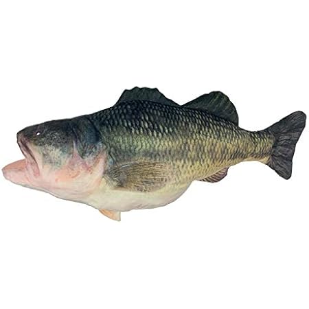 Amazon Co Jp リアル モコモコな魚たち ゲームフィッシュぬいぐるみ キャビンクリッターズ ブラックバス おもちゃ