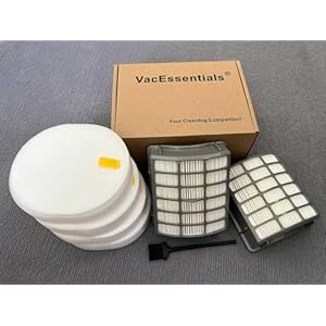 Filter Replacement Parts for Shark Navigator Professional NV60 NV70 NV71 NV80 NVC80C NV90 NV95 NV130 NV141 UV420Rotator Professional XL Capacity NV90 2 HEPA4 FoamFelt Filters