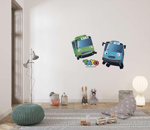 Vinilo Decorativo Infantil Tayo 22" x 36" miniatura 1