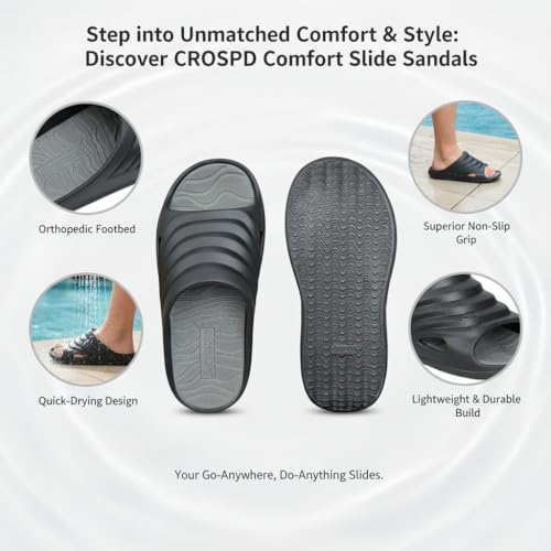 Image of GLJ All Weather Men Casual Sandal Flip Flops Home EVA Soft Slippers True Fashion Outdoor Beach Flat Foam Slides