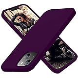 Cordking Designed for iPhone 13 Case, Designed for iPhone 14 Case, Silicone Ultra Slim Shockproof Protective Phone Case with [Soft Anti-Scratch Microfiber Lining], 6.1 inch, Wine Red