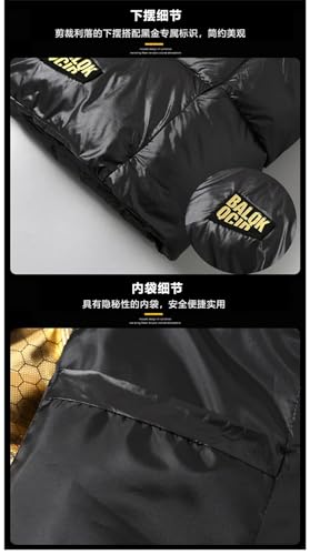 Men Vest Parkas Warm Sleeveless Vest Versatile Stand Up Collar Sweetheart Tank Top4