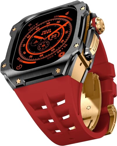 Kit de modificación de acero inoxidable y correa para transformar tu Apple Watch Ultra 6