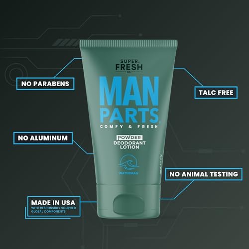 Super & Fresh Co. MANBPL1 Super Fresh Man Parts Ball Deodorant For Men thumb #2