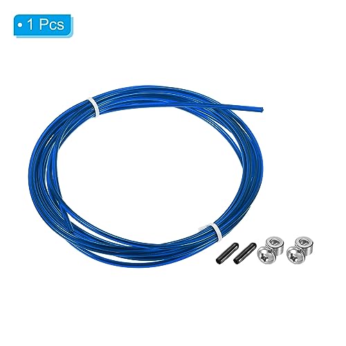 PATIKIL 10Ft Speed Jump Rope Replacement Cable, 2.5mm Professional Skipping Rope Steel Wire Replace for High Speed Jump Ropes Blue - Image 3