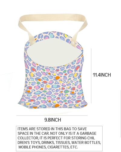Image of Hanging Car Trash Can and Bag for Accessories