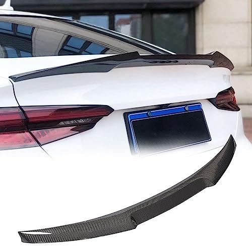 Car Rear Bumper Diffuser For Audi A5 B9 Base/SLINE S5 Sportback 4Door 2017-2020, Carbon Fiber Rear Spoiler Tail Wing Splitter Body Kit Accessories