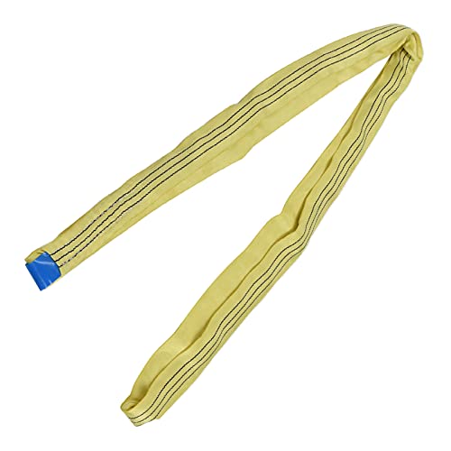 ACOGEDO Imbracatura Rotonda per Sollevamento Morbido Fettuccia per Paranco 3T Accessorio per Cinghia Infinita per il Trasporto4 Metri di Sollevamento Senza DESIGN Essere L'Imbracatura MORBIDA