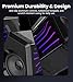 Edifier G2000 Pro 2.0 RGB Gaming Speakers with 64W Peak Power, Virtual 7.1 Surround Sound, 270° TempoFlow Light Sync, Bluetooth 5.4/USB-C/AUX for PC, PS5, Game Console (Black)