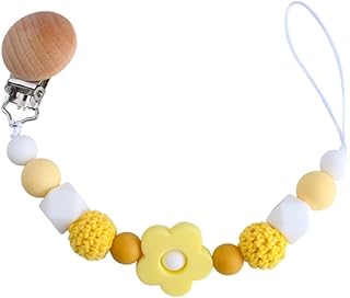 ibasenice Corrente De Chupeta De Mordedor Porta-Chupeta Porta-Chupeta Brinquedo De Dentição De Bebê Clipe De Chupeta De Silicone Clipe De Corrente De Mordedor Corrente De Chupeta