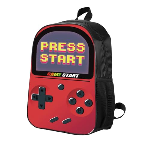 Gamer Backpack 17 Inches Large Capacity Casual Cartoon Game Backpack2