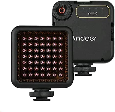 Andoer Mini IR Night Vision Infrared Photography Light