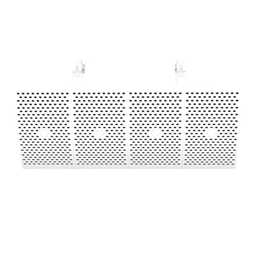 Deflectores de viento para aire acondicionado, retráctil, tipo ventana, deflector de aire acondicionado, escudo de viento para guarderías y espacios de trabajo, panel antisoplado directo