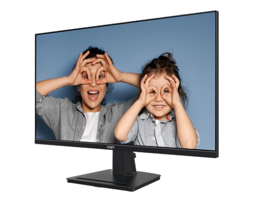Image of msi PRO MP275 27-inch IPS 1920 x 1080 (FHD) Computer Monitor, 100Hz, Free-Synch, HDMI, VGA Port, VESA Mountable, Tilt, Speaker, 1ms, Black