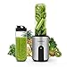 Produktbild Aeitto Mini Mixer Smoothie Maker, Standmixer Mini Blender mit 2 x 600ml Reise Sport Flaschen BPA-frei Tritan-Trinkflasche