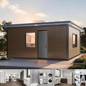 Customized 20x10ft（200 sq ft） Tiny House to Live in for Adults casas prefabricadas para Vivir Foldable Modular House for Sale Mobile Container House 1-5 Unit Room