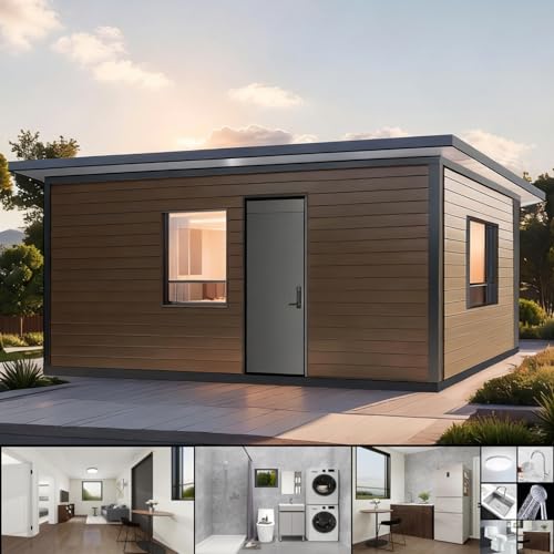 Customized 20x10ft(200 sq ft) Tiny House to Live in for Adults casas prefabricadas para Vivir Foldable Modular House for Sale Mobile Container House 1-5 Unit Room