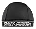HARLEY-DAVIDSON Men's H-D Script B&S Logo Skull Cap, Black & Gray SK51690