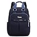 VARLIVOO Femmes Sac à Dos avec USB Port Cartable Sac à Dos Ordinateur Portable 13" Pouces Sacs D'école Collège Voyager Commuer Camping Imperméable Polyester Bleu Marine