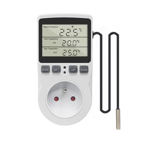 Preisvergleich Produktbild KETOTEK Thermosat Temperaturregler Stecker Frankreich