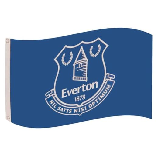 Everton FC Authentic EPL Crest Flag