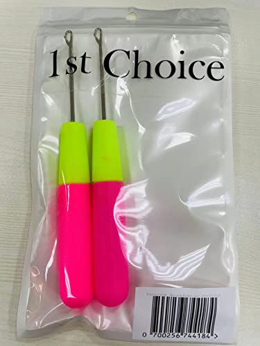 image for 1st Choice Crochet Braid Hair - Knot s - curl, Crochet Needle (Combo) 