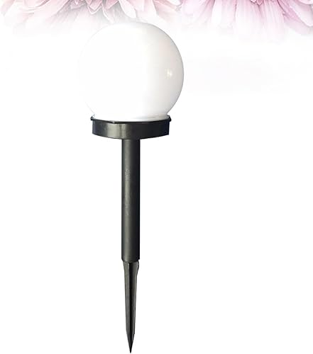 Miniatura 8 de 4pcs Solar Sphere Lawn Lights Outdoor Garden Ball Bubble Shape Warm White Solar Energy Plug-in Pathway Decor