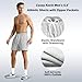 Imagen de Casey Kevin Pantalon Corto Hombre Algodón Cremallera Bolsillos Deporte Gimnasio Pantalón Running Calzonas Fútbol Baloncesto Verano Shorts Tenis Deportivo Gym Cortas Regalo