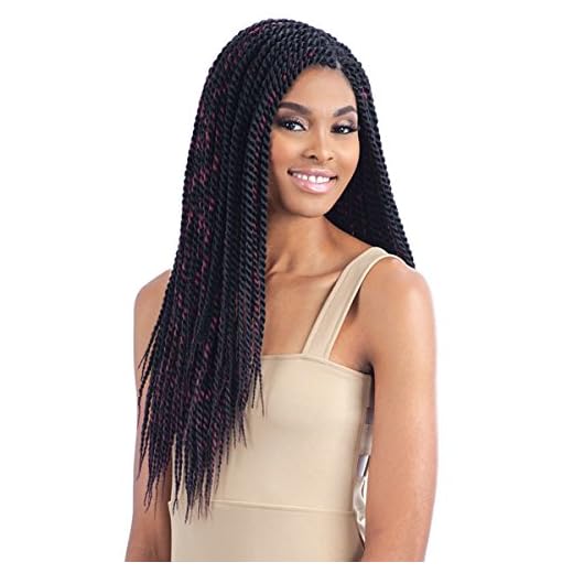 SENEGALESE TWIST LARGE (TTDKPU) - Model Model Glance Crochet Bulk Braiding Hair