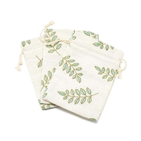 Satyam Kraft 10 pcs Drawstring Jute stylish Storage Potli pouches for Small Jewelries, Money, Paper Notes Women Wallet, Gift Bags, return gift