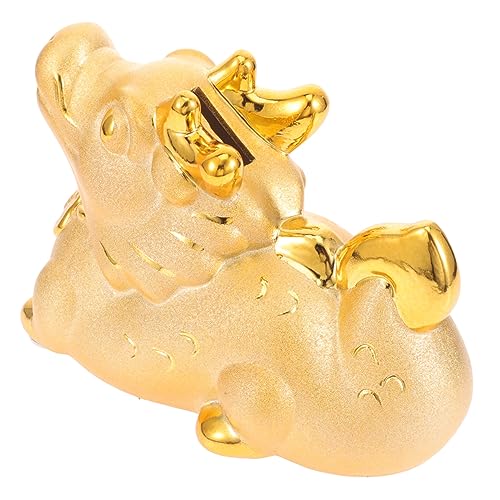 Conteneur de pièces de monnaie dragon pour ranger et décorer - 4