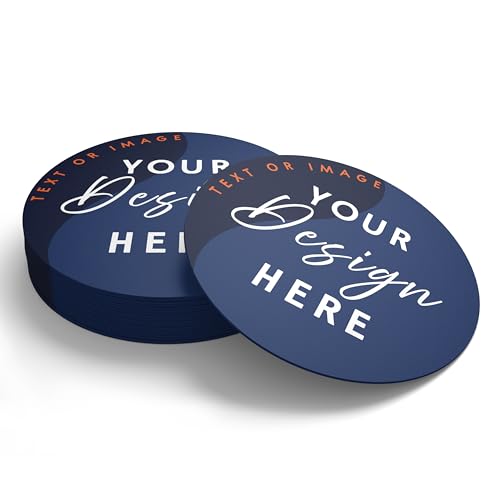 Custom Labels Stickers for Business Logo | Optional Pack Pieces