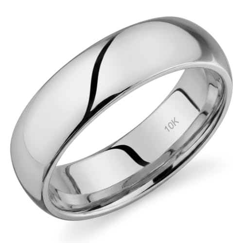 Image of 10k Light Comfort Fit Wedding Band
