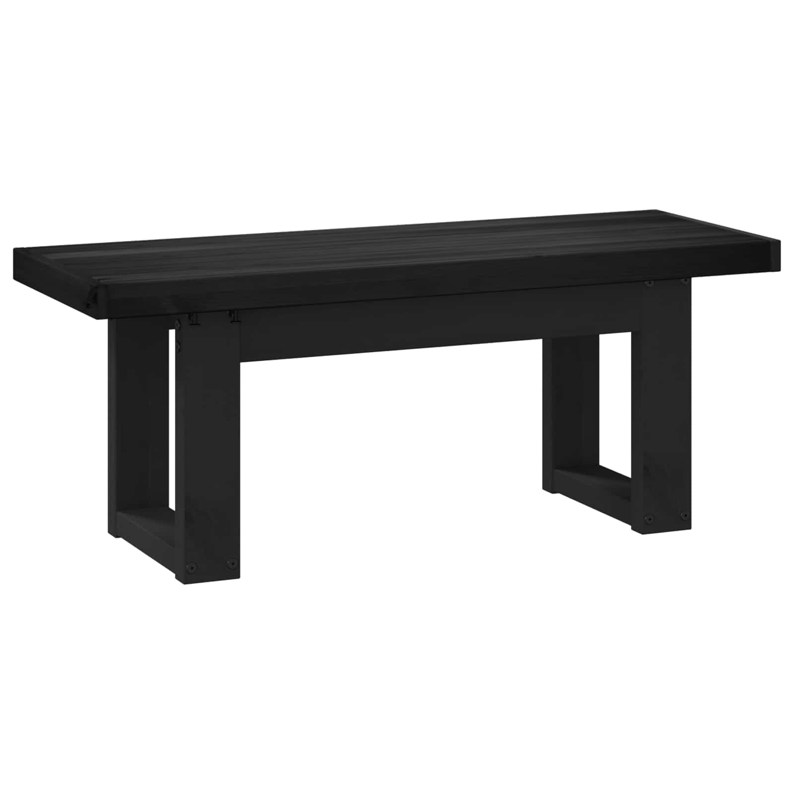 Fengshui Panca da pranzo in legno di pino massiccio, 120 x 41 x 45 cm