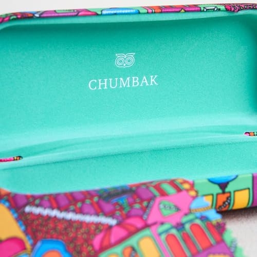 Image of Chumbak Eyewear Case for Women, Stylish Sunglass Organizer and Cover Case, Spectacle Box for Girls /Ladies, Specs Case, Stylish Glasses Cover, Protective Eyewear Case