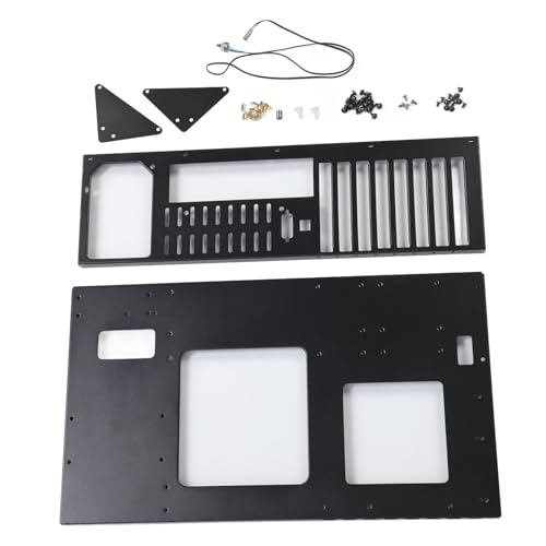 Gabinete Open Chassis Rack ATX, soporte para tarjetas gráficas, para entusiastas de tecnología miniatura 3
