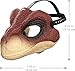 Jurassic World Rebirth Raptor Dinosaur Mask, Role-Play Head Wear, Movie-Inspired Costume Gear